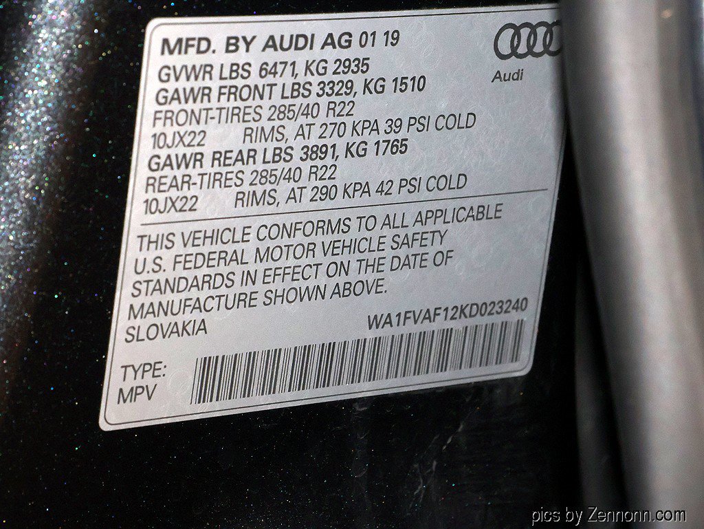 Used 2019 Audi Q8 Prestige AWD/4WD image 42