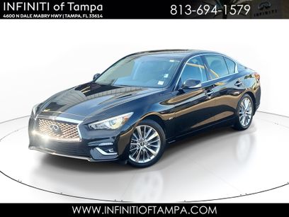 Used 2019 INFINITI Q50 Luxe w/ Cargo Package (L96)
