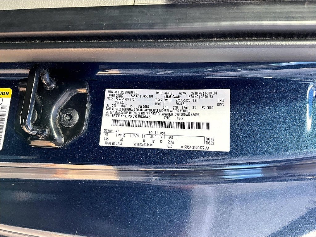 Used 2018 Ford F150 XL w/ Equipment Group 101A Mid AWD/4WD image 9
