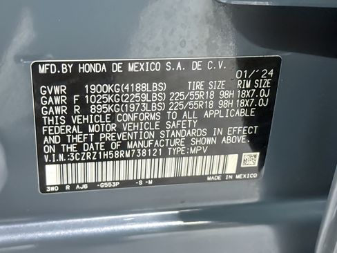 Used 2024 Honda HR-V Sport image 28