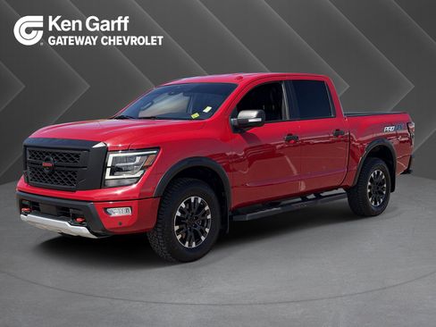 Used 2021 Nissan Titan PRO-4X w/ Pro-4x Convenience Package AWD/4WD image 1