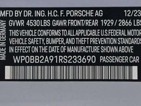 Certified 2024 Porsche 911 Targa 4 GTS image 27