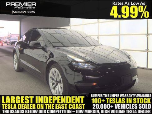 Used 2022 Tesla Model 3 Standard Range RWD image 1