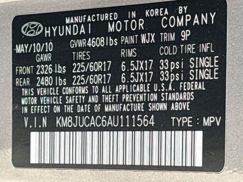 Used 2010 Hyundai Tucson GLS w/ Popular Equipment Pkg 2 AWD/4WD image 21