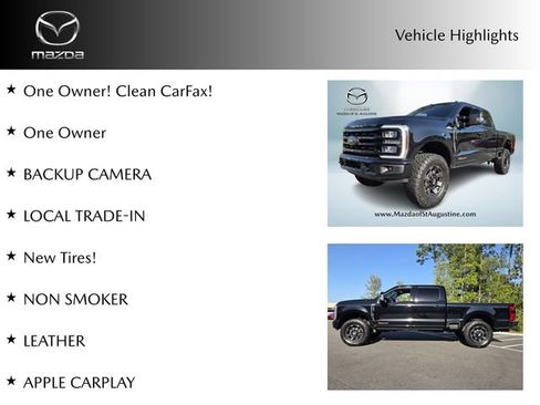 Used 2024 Ford F250 Lariat w/ Sport Appearance Package AWD/4WD image 2