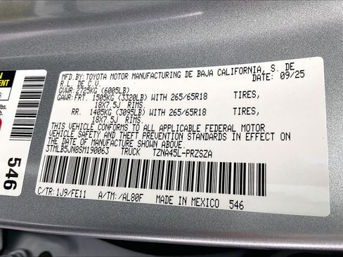 New 2025 Toyota Tacoma TRD Sport image 20