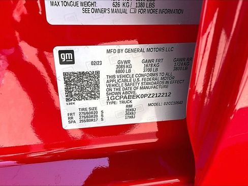 Used 2023 Chevrolet Silverado 1500 Custom w/ LPO, Dark Essentials Package RWD image 40