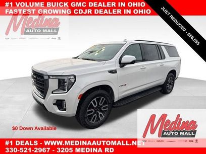 Used 2021 GMC Yukon XL AT4 w/ Rear Media and Nav Package