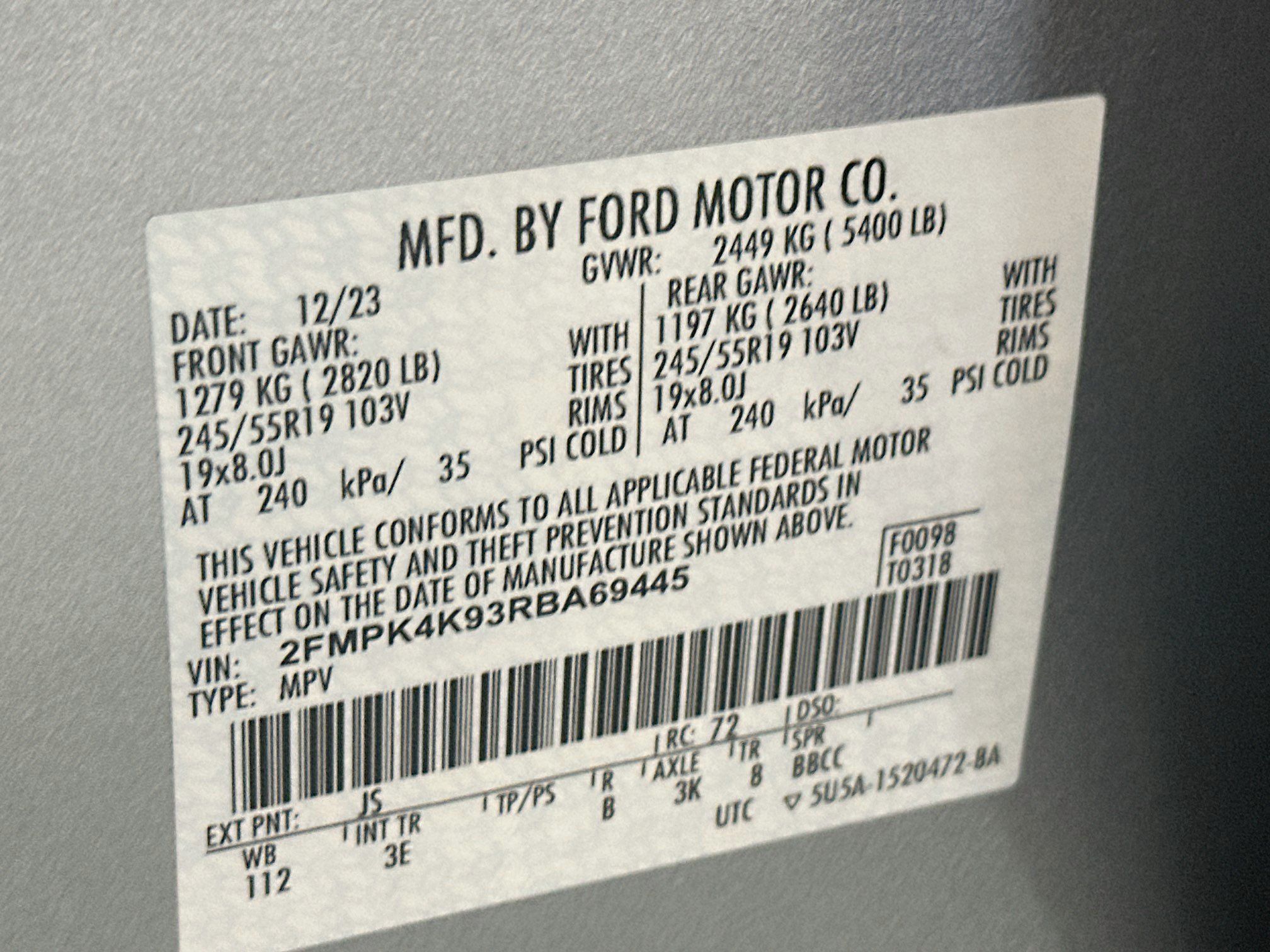 Used 2024 Ford Edge Titanium AWD/4WD image 30