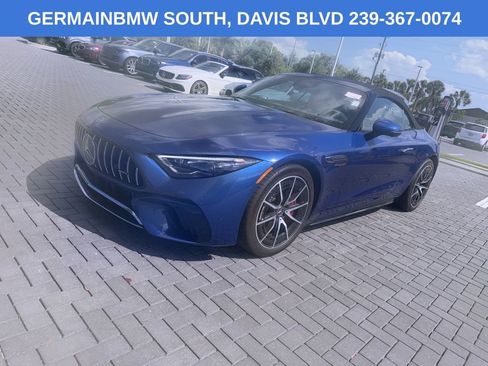 Used 2022 Mercedes-Benz SL 55 AMG 4MATIC image 1