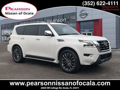 Certified 2023 Nissan Armada Platinum w/ Captain's Chairs Package