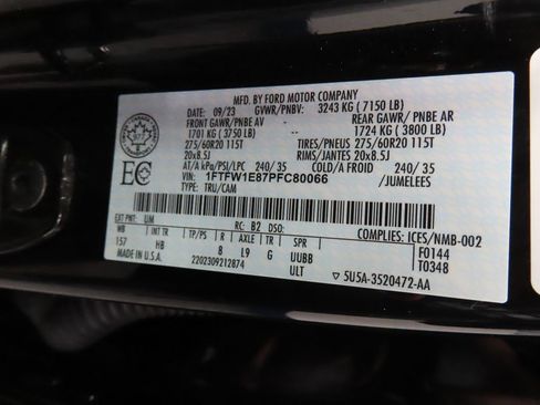 Used 2023 Ford F150 Lariat w/ Equipment Group 502A High AWD/4WD image 64