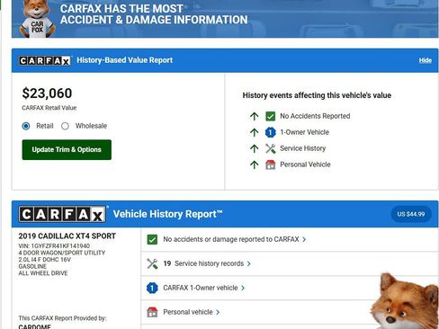 Used 2019 Cadillac XT4 Sport image 10