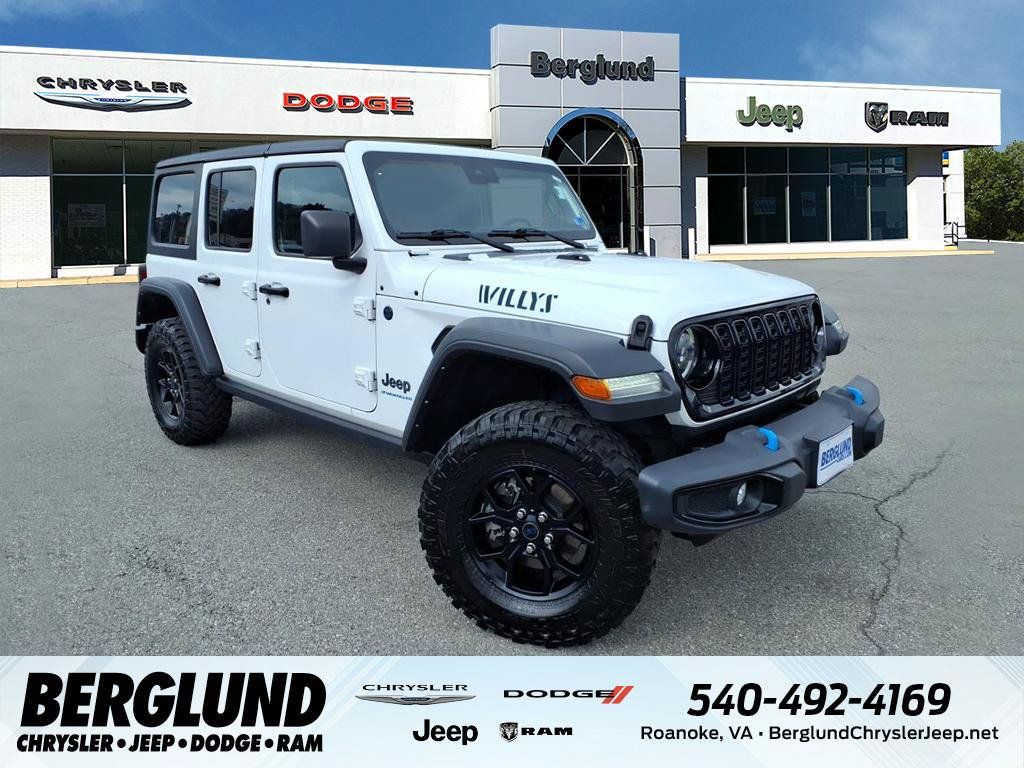 Used 2024 Jeep Wrangler Unlimited AWD/4WD image 1