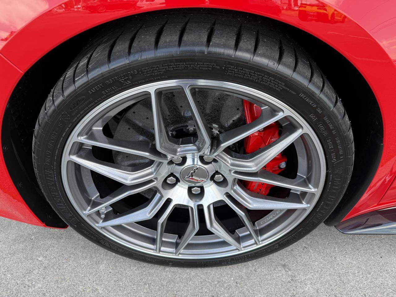 Used 2024 Chevrolet Corvette Z06 Coupe w/ 3LZ w/ Stealth Interior Trim Package RWD image 56