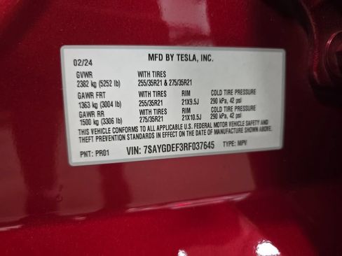 Used 2024 Tesla Model Y Performance AWD/4WD image 34