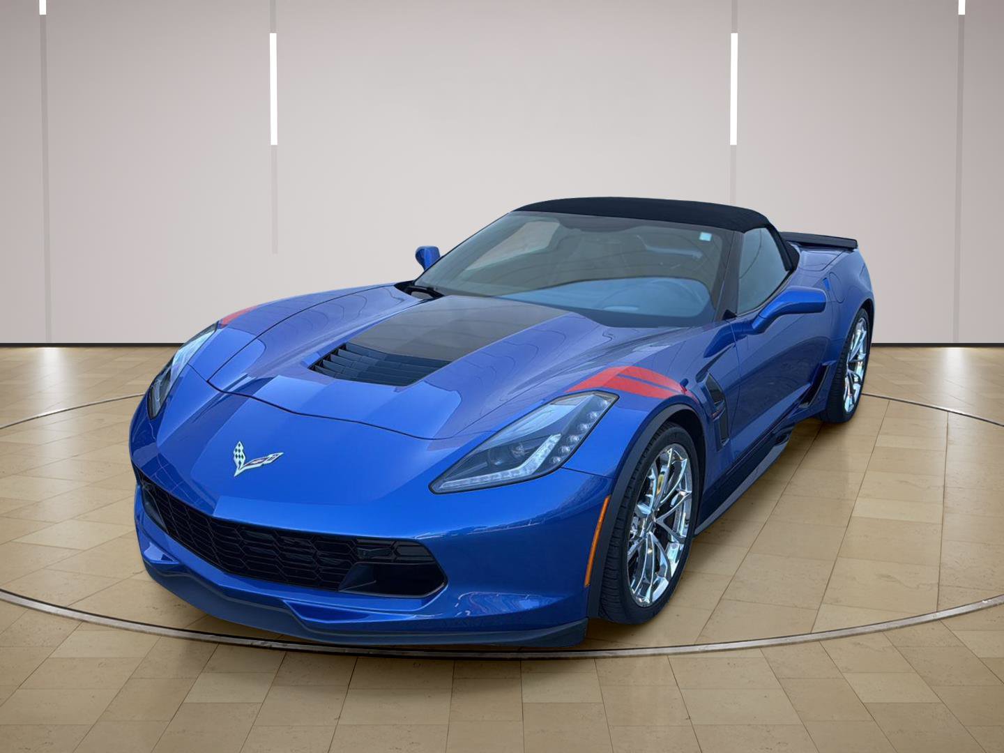 Used 2019 Chevrolet Corvette Grand Sport RWD image 2
