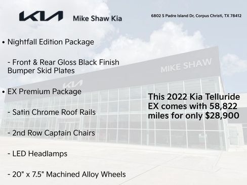 Certified 2022 Kia Telluride EX w/ EX Premium Package AWD/4WD image 5