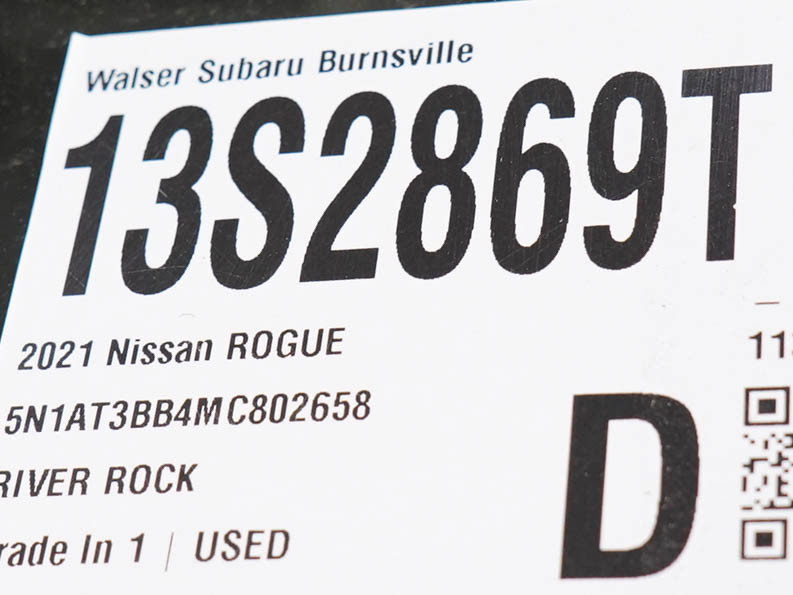 Used 2021 Nissan Rogue SV AWD/4WD image 30