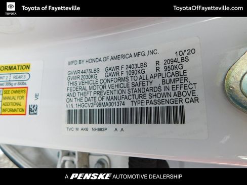 Used 2021 Honda Accord Touring image 10