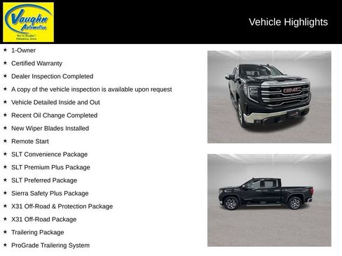 Used 2024 GMC Sierra 1500 SLT w/ SLT Premium Plus Package AWD/4WD image 2