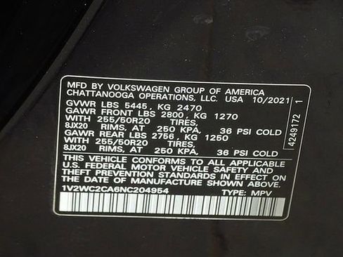Used 2022 Volkswagen Atlas Cross Sport SE image 20