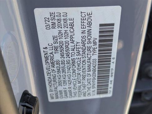 Used 2022 Honda Pilot Special Edition image 26