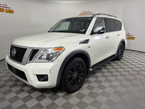 Used 2018 Nissan Armada Platinum w/ Captain Seat Package image 1