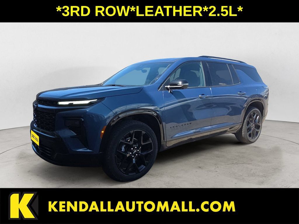 Certified 2025 Chevrolet Traverse RS w/ LPO, Floor Liner Package AWD/4WD image 1