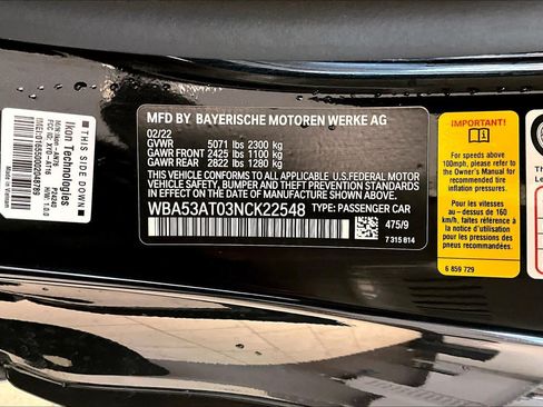 Used 2022 BMW M440i Convertible RWD image 30