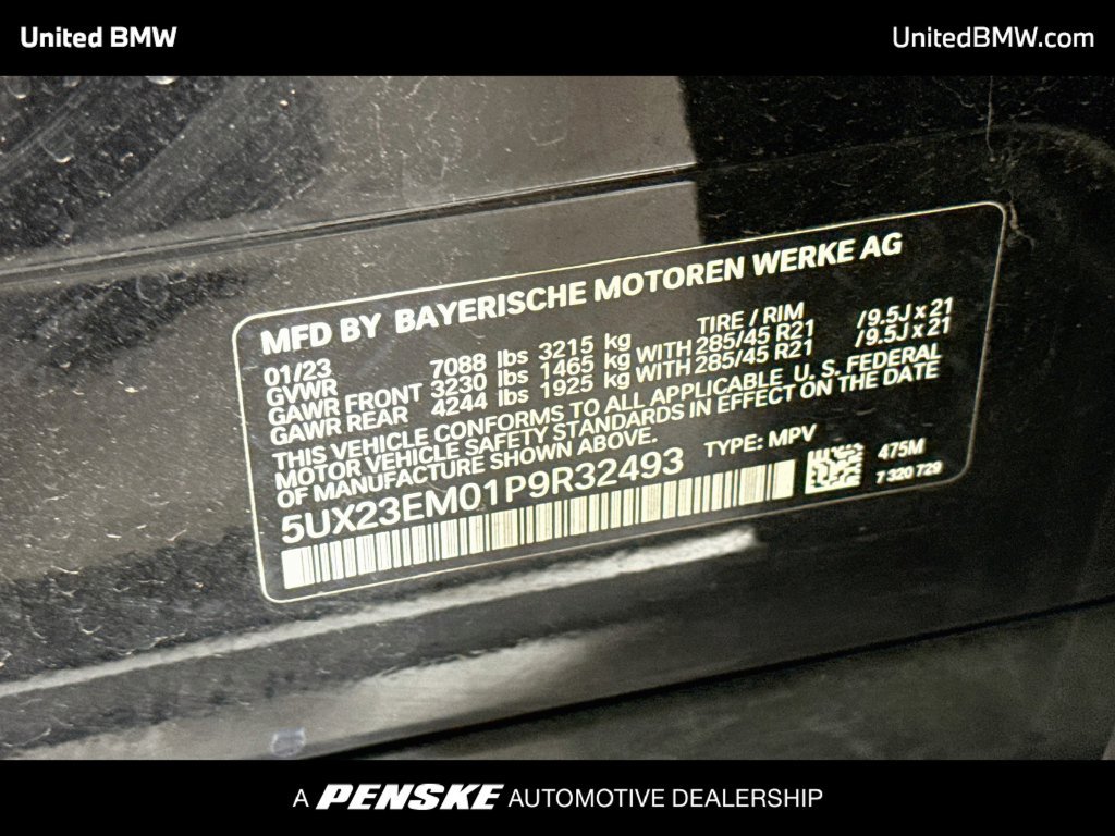 Used 2023 BMW X7 xDrive40i w/ Executive Package AWD/4WD image 23