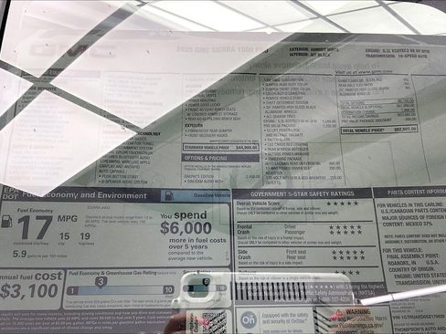 Used 2025 GMC Sierra 1500 Pro w/ Graphite Edition image 21