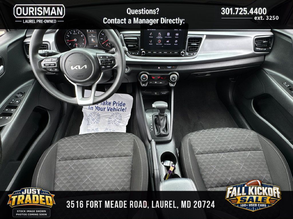 Used 2023 Kia Rio S w/ Technology Package FWD image 16