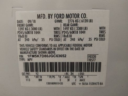 Used 2018 Ford Explorer XLT FWD image 33