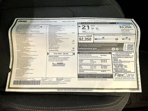New 2026 Jeep Wrangler Unlimited Sport AWD/4WD image 12