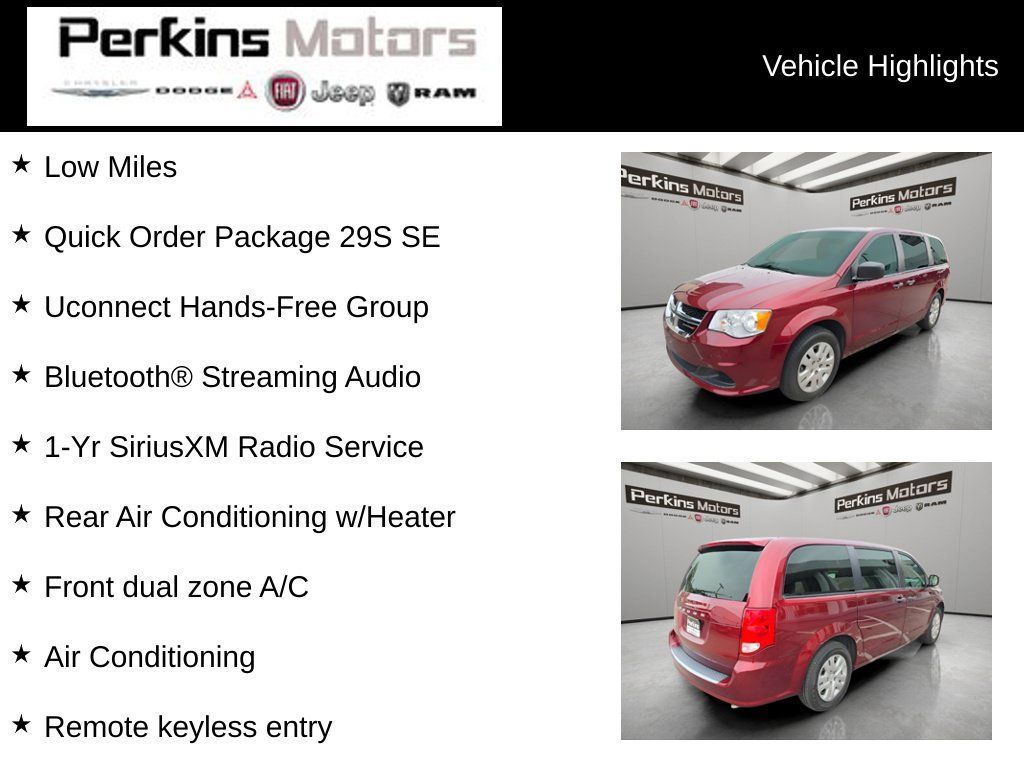 Used 2019 Dodge Grand Caravan SE w/ UConnect Hands-Free Group FWD image 7