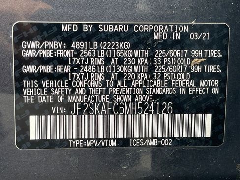 Used 2021 Subaru Forester Premium AWD/4WD image 32