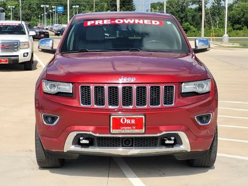 Used 2014 Jeep Grand Cherokee Overland w/ Advanced Technology Group AWD/4WD image 3