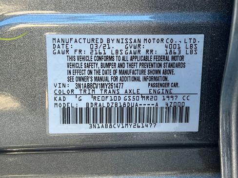 Used 2021 Nissan Sentra SV image 36