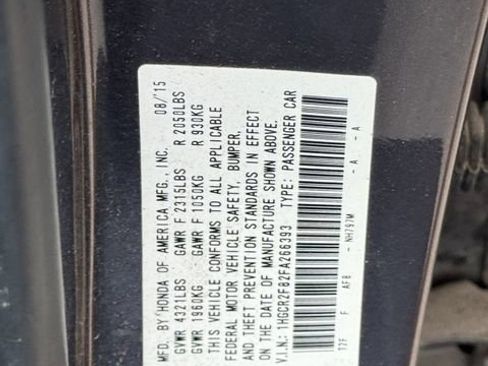 Used 2015 Honda Accord EX-L image 9