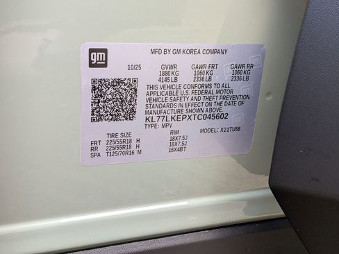 New 2026 Chevrolet Trax ACTIV w/ Sunroof Package image 27