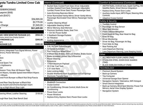 Used 2024 Toyota Tundra Limited AWD/4WD image 31