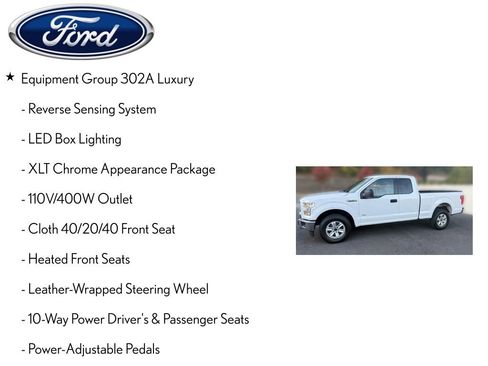 Used 2017 Ford F150 XLT w/ Equipment Group 302A Luxury RWD image 7
