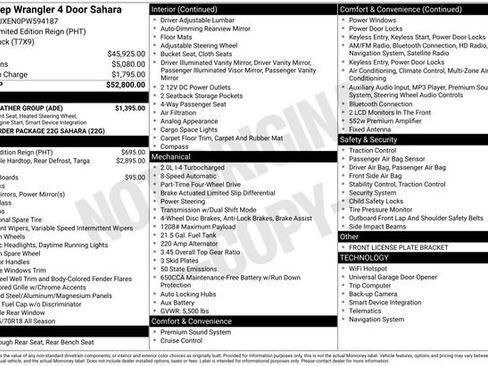 Used 2023 Jeep Wrangler Sahara w/ Cold Weather Group image 2