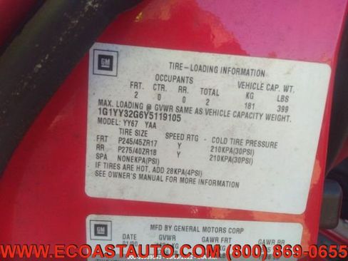 Used 2000 Chevrolet Corvette Convertible w/ Memory Pkg image 15