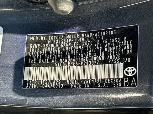Used 2015 Toyota Corolla S FWD image 22