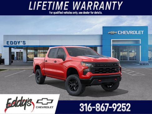 New 2026 Chevrolet Silverado 1500 Custom Trail Boss AWD/4WD image 1