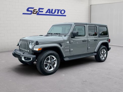 Used 2023 Jeep Wrangler Unlimited Sahara AWD/4WD image 1