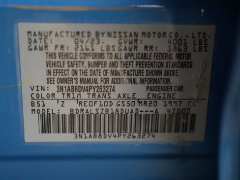 Used 2023 Nissan Sentra SR w/ SR Premium Package FWD image 36