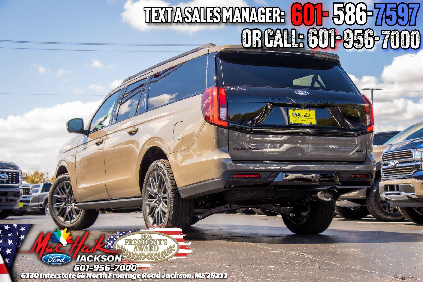 New 2027 Ford Expedition Max Platinum w/ Stealth Appearance Package RWD image 4